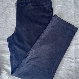 J. Jill Women's Straight Leg Pants - Dark Blue